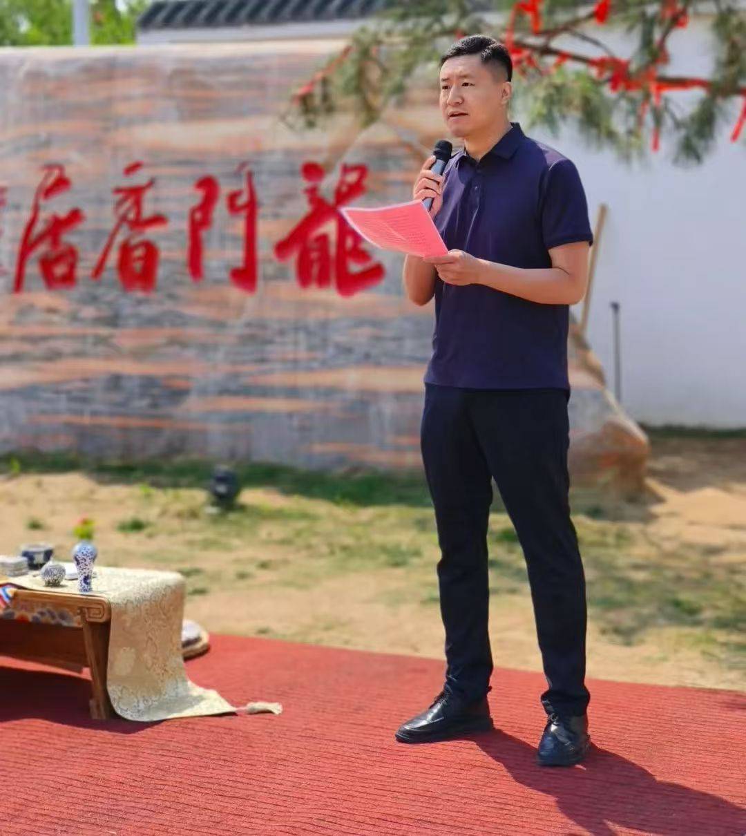 流教育基地”揭牌仪式在神都牡丹香坊顺利举行pg电子游戏网站河南科技大学“中外人文交(图7)